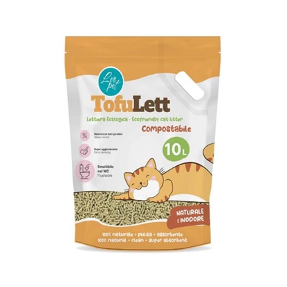 Picture of Eco-Friendly Clumping Tofu Cat Litter Compostable & Dust-Fre